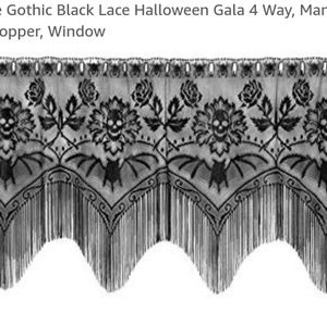 Gothic Doorway Curtain valance